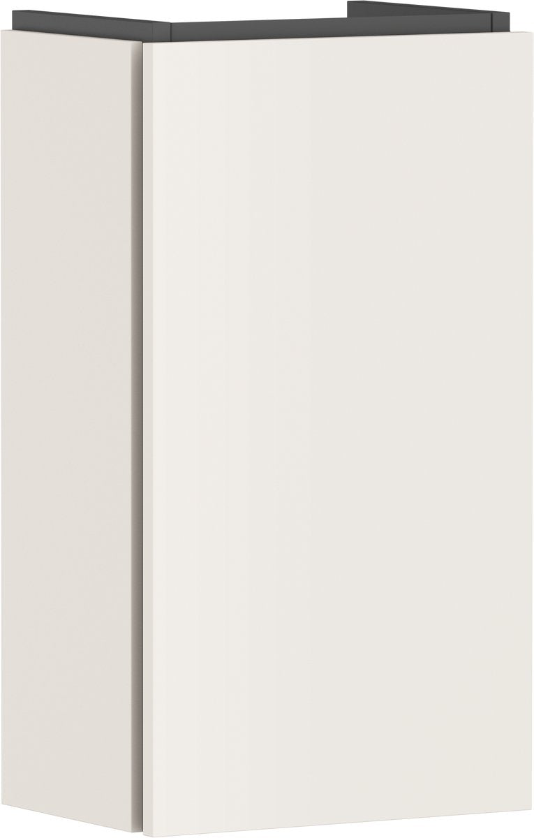 Hansgrohe xilesa e - meuble de salle de bain - format 340 240 mm - pour fontaine - charnière gauche - sable beige mat