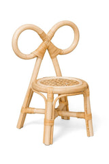 Chaise de poupée en rotin coquelicot. 2+
