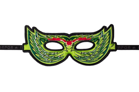 Masque oiseau vert. 3+