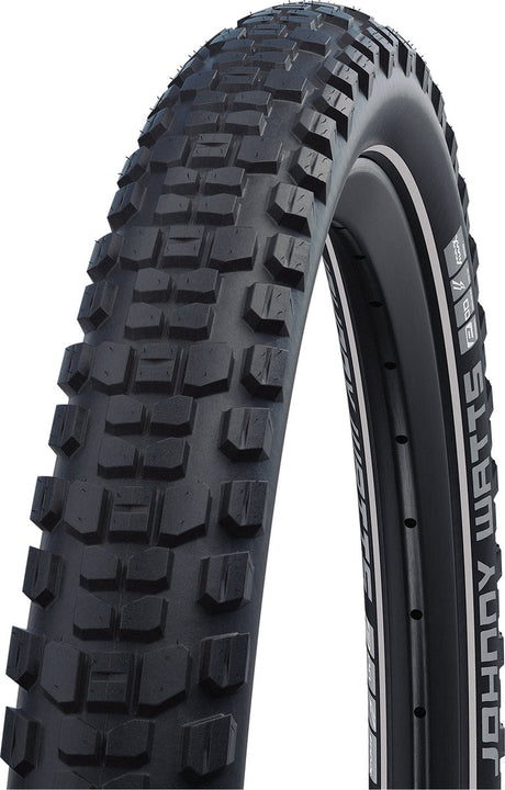 Schwalbe johnny watts lr - filaire - addix - performance - 27,5x2,35 - noir + reflex