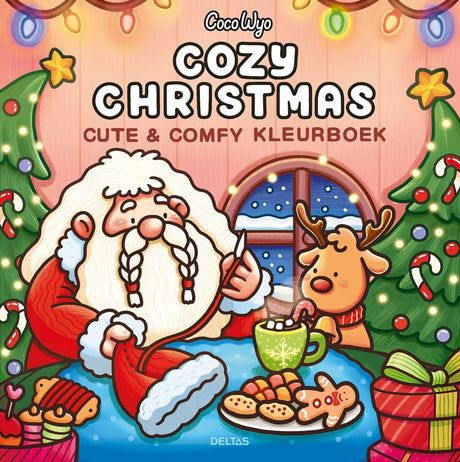 Deltas douillet Noël mignon livre de coloriage confortable coco wyo