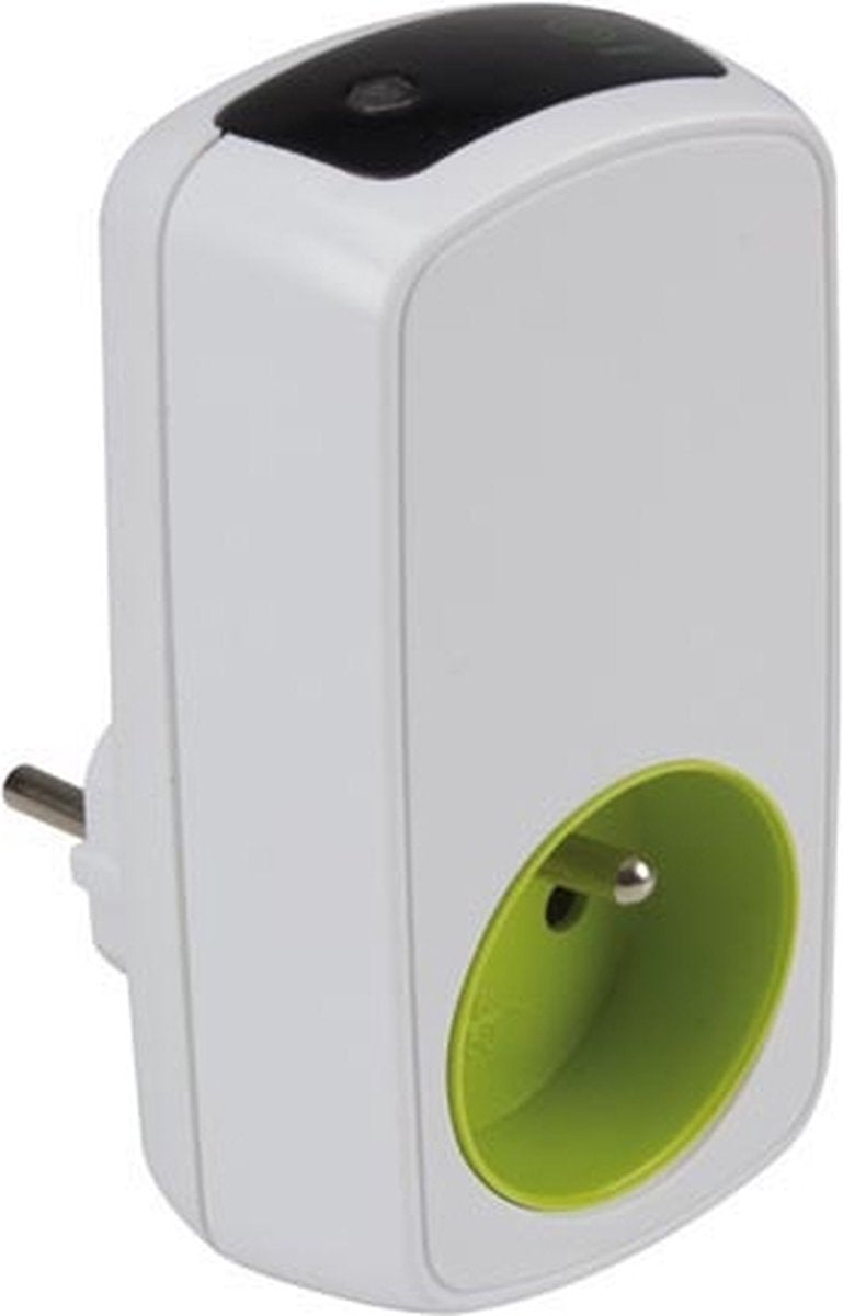 Compte à rebours Perel, mécanique, 230 v, 16 a, 3500 w, mise à la terre française type e, blanc