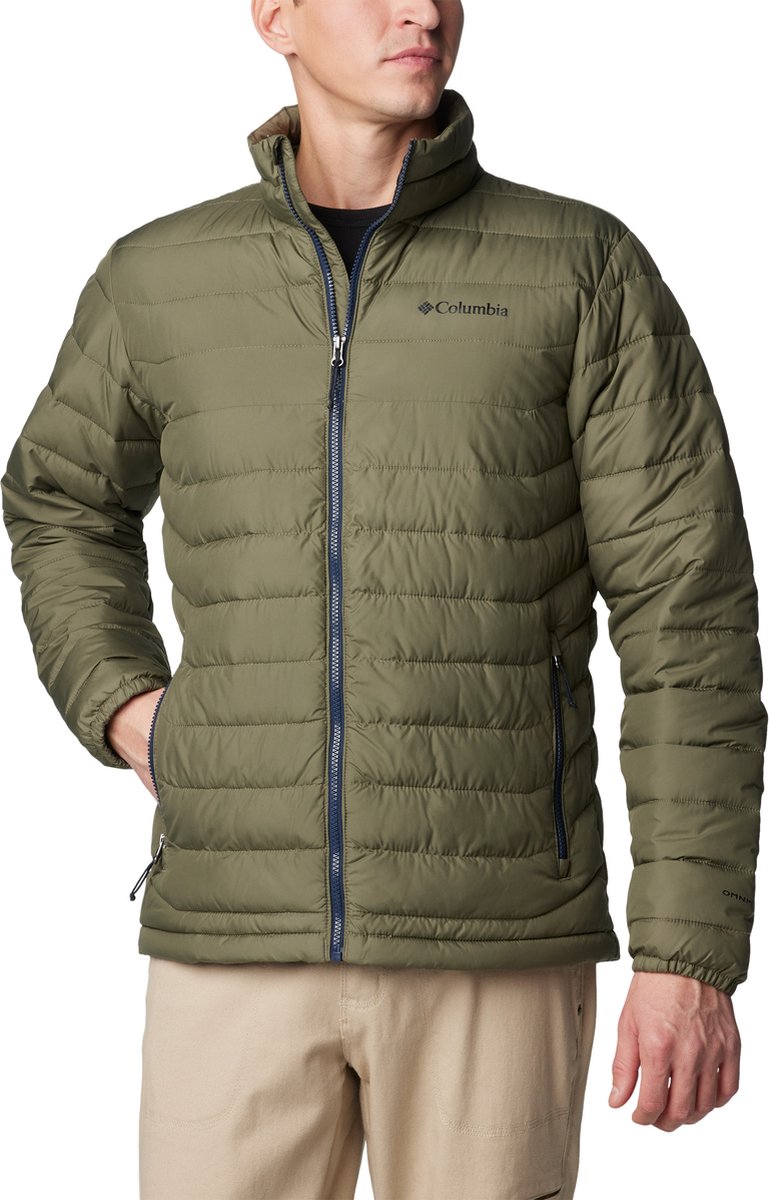 Columbia Powder Lite™ II Jacket Veste d'extérieur pour homme - Vert pierre - Taille S
