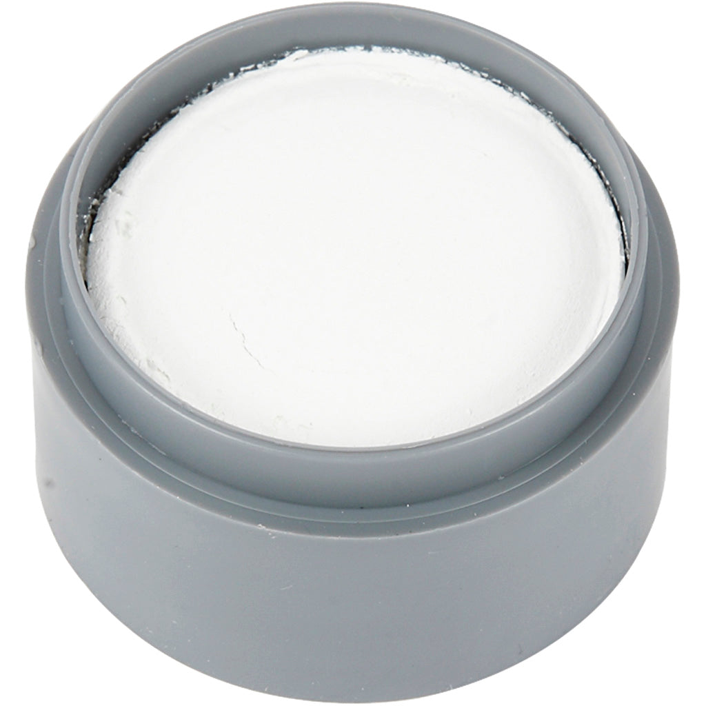 Peinture pour le visage Grimas, blanche, 15 ml 1 boîte