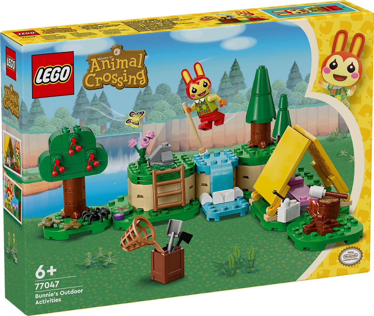 Lego Animal Crossing 77047 Camping avec Bunnie