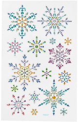 Crival Company Diamant Stickers Ice Crystals, 1 feuille