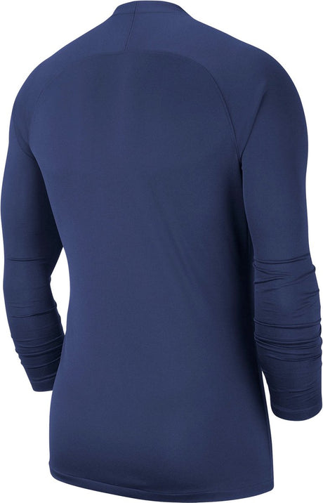 Nike park dry première couche chemise thermique à manches longues - taille xxl - homme - bleu marine blanc