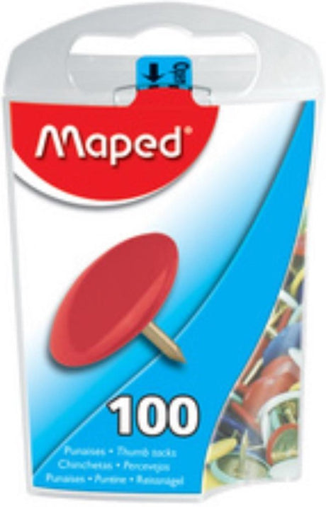 Maped office assortiment de punaises maped boîte de 100 pièces