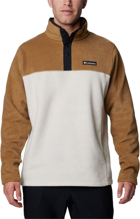 Pull outdoor homme Columbia Steens Mountain™ Half Snap II - pierre foncée, delta, noir