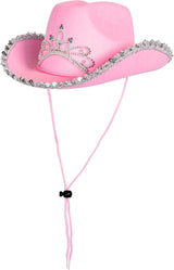 Chapeau pour enfants Boland rose scintillant