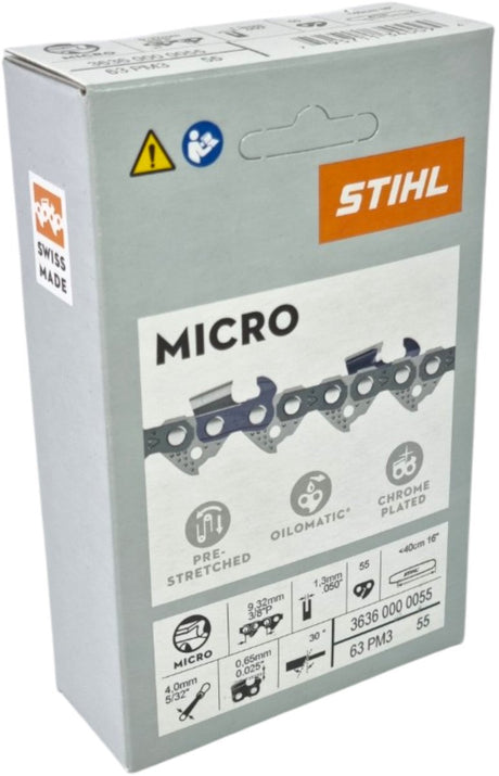 Pic Accessoires Chaîne De Scie Stihl | 3 8 p co micro 3 (pm3), 1,3 mm, 40 cm - 36360000055