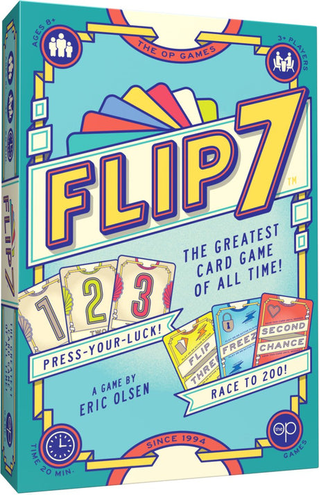 Usaopoly flip 7 - card game - English
