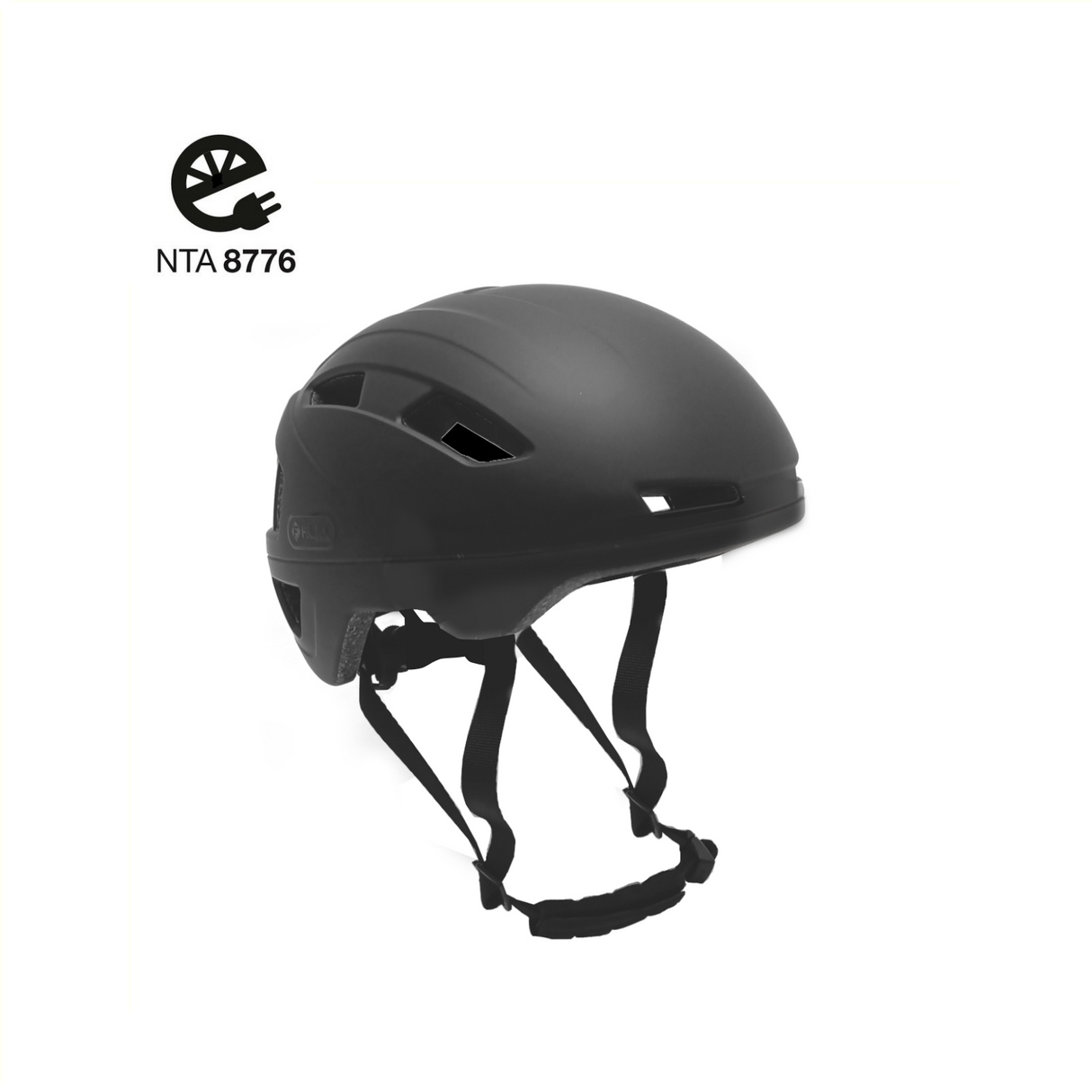 Falkx Helm 62-63 cm unisex matte schwarze Größe xl