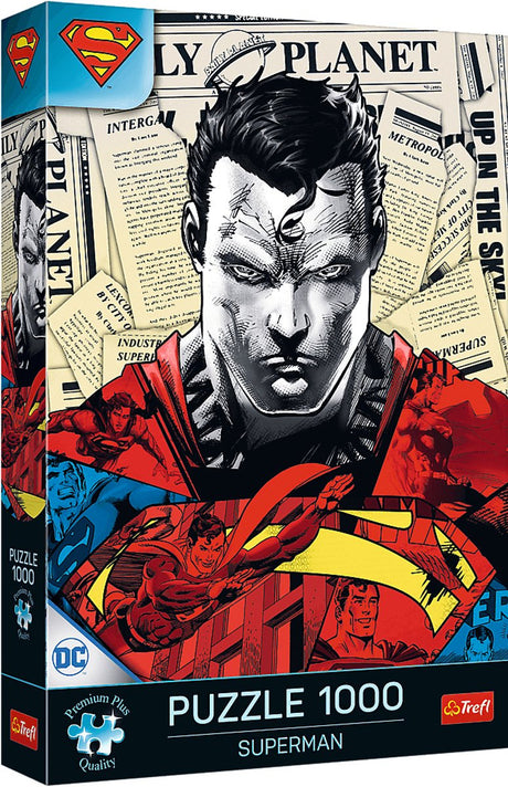 Trefl puzzle superman - 1000 pièces - puzzle pour enfants et adultes.