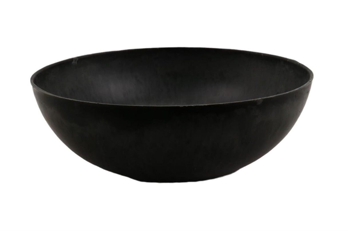 Hbx natural living bol mélamine ø30xh10cm noir