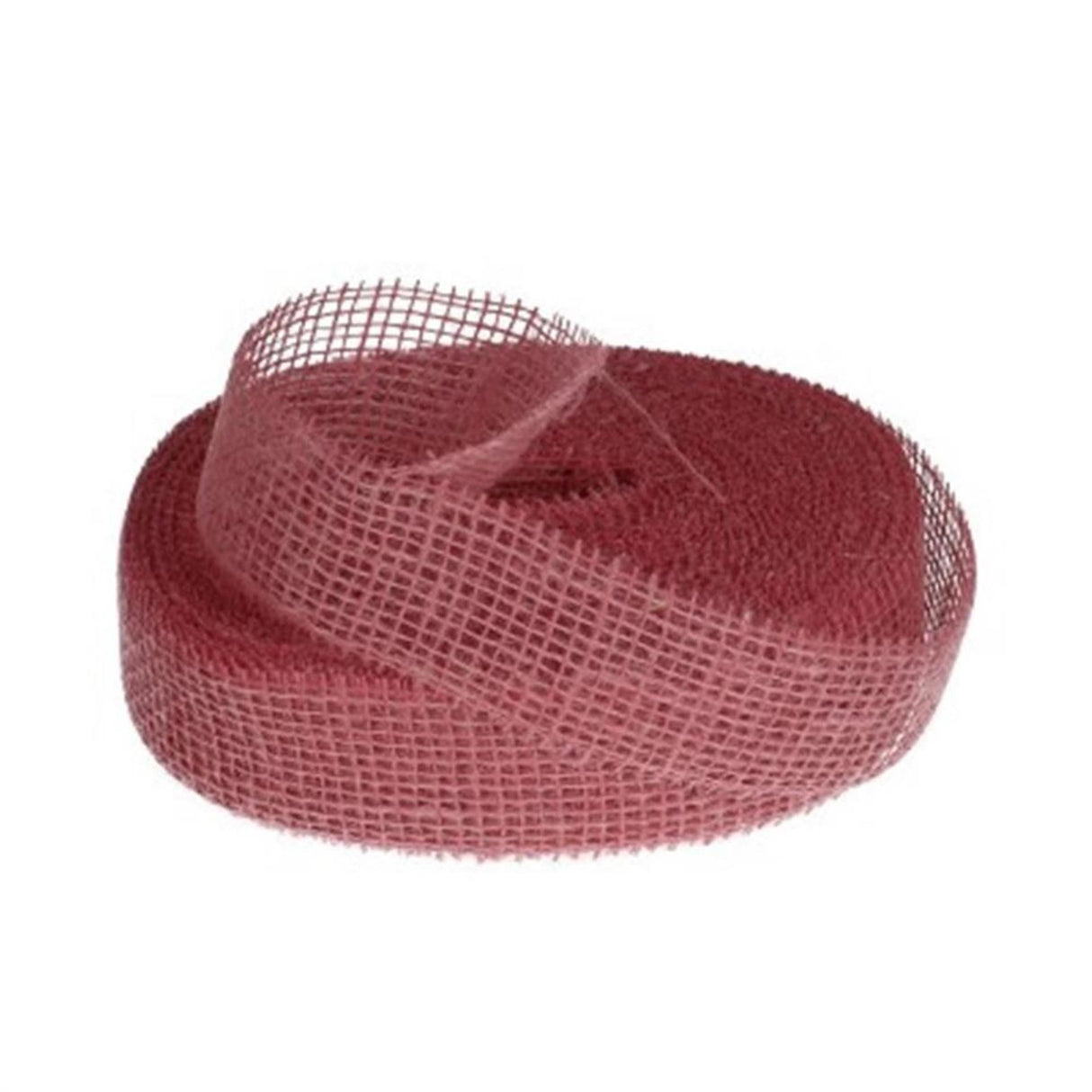 Ruban de jute naturel vivant HBx 400x5cm rose