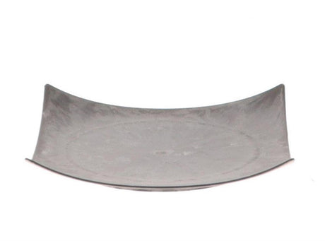 Hbx plateau de vie naturel mélamine 28x28xh5cm gris