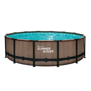 Piscine Summer Waves cadre élite 427 x 107 cm