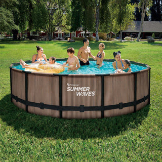Piscine Summer Waves cadre élite 427 x 107 cm