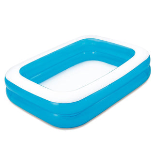 Piscine Summer Waves familiale 2 anneaux transparente 200 x 150 x 51 cm | 4 pièces