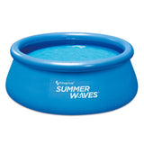 Kit rapide pour piscine Summer Waves 244 x 76 cm + pompe à filtre