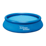 Piscine gonflable Summer Waves ronde - ⌀366 x 76 cm - piscines - avec pompe de filtration - pompe de piscine - cartouche filtrante