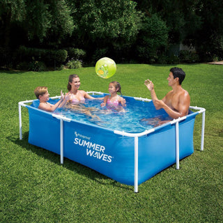 Piscine à vagues d'été petit cadre 213 x 152 x 61 cm