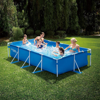 Piscine à vagues d'été petit cadre 457 x 213 x 84 cm