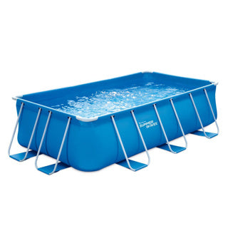 Piscine Summer Waves cadre actif rectangulaire 400 x 200 x 100 cm + pompe de filtration