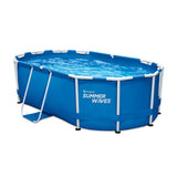 Piscine Summer Waves cadre ovale actif 300 x 200 x 84 cm + pompe de filtration