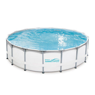 Piscine Summer Waves cadre Elite 488 x 122 cm + pompe filtre à sable