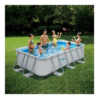 Piscine Summer Waves Elite cadre rectangulaire 400 x 200 x 100 cm + pompe de filtration