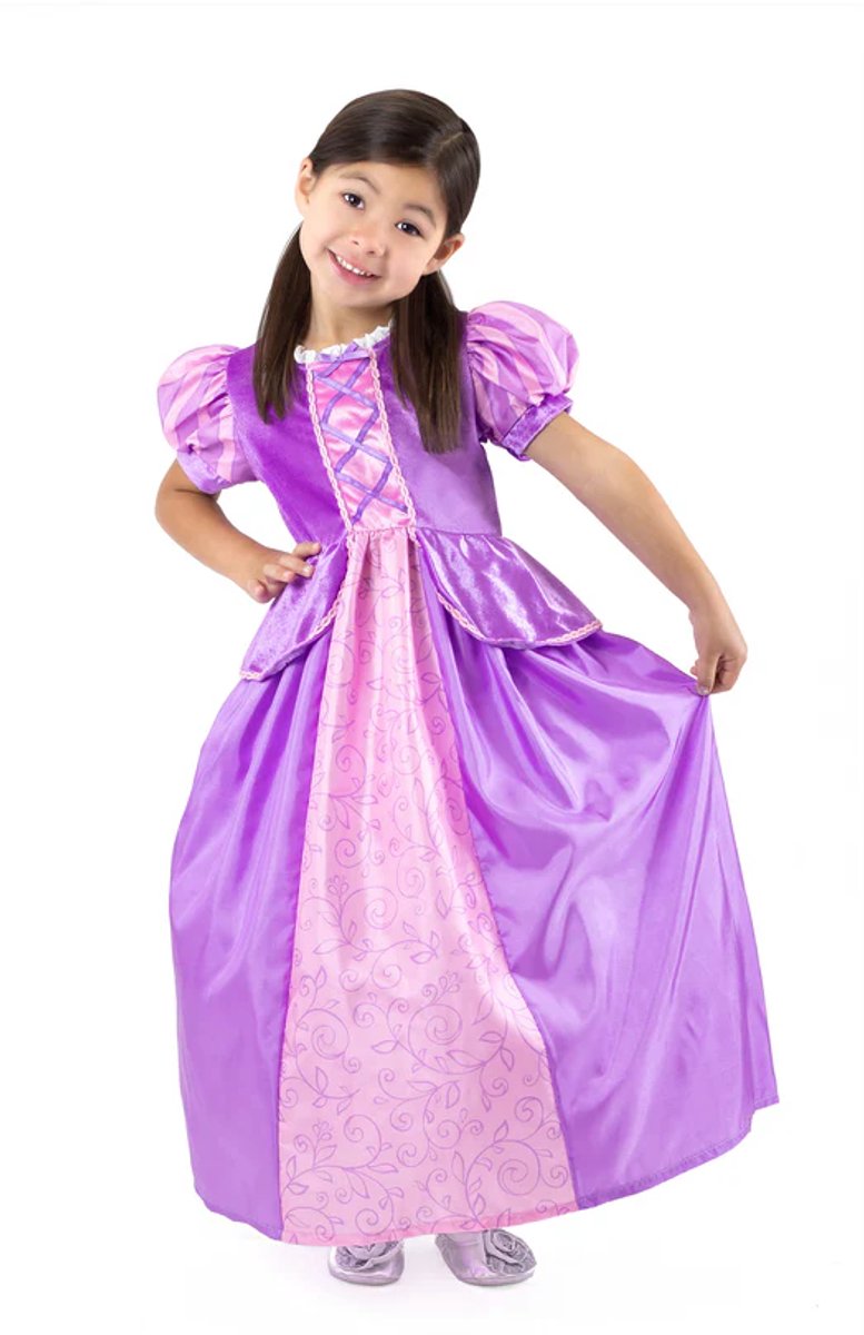Petites aventures – robe Raiponce – taille l (110-122)
