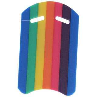 Planche de natation arc-en-ciel 48 x 30 x 3 cm | 12 pièces