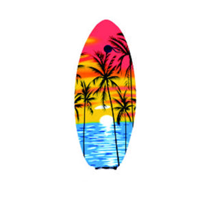 Bodyboard basique tropical eps 99 cm
