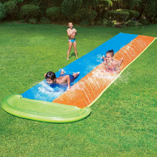 Toboggan aquatique Summer Waves Alert 549 cm orange bleu vert