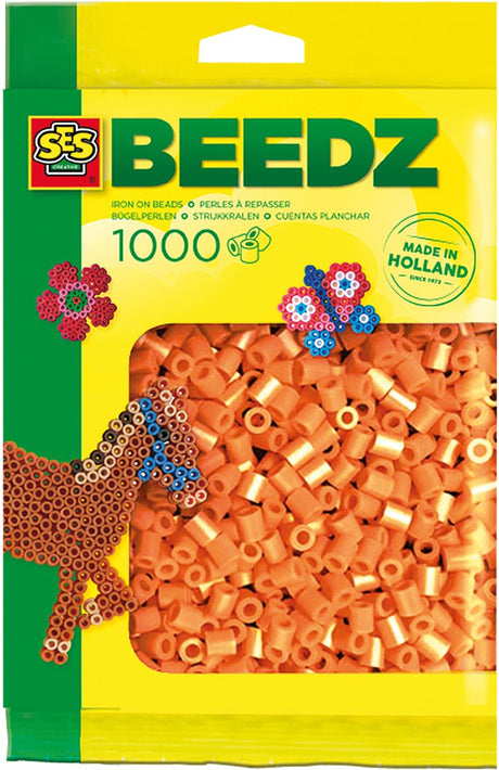 Ses perles thermocollantes - orange, 1000pcs.
