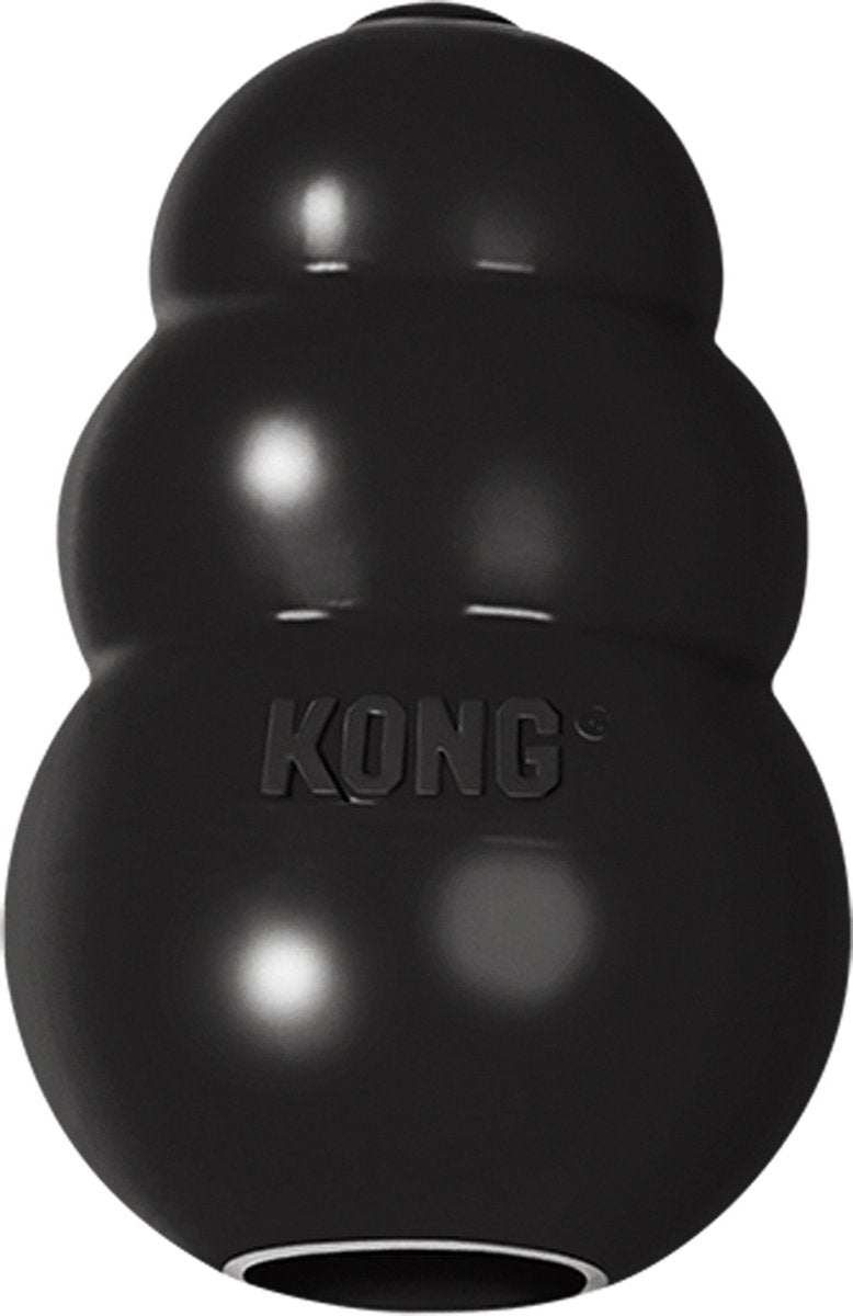 Kong extreme – jouets pour chiens – caoutchouc – noir – xxl – à partir de 38+ kg