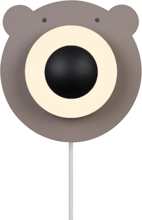Nordlux bruna ours applique-e14-brun blanc