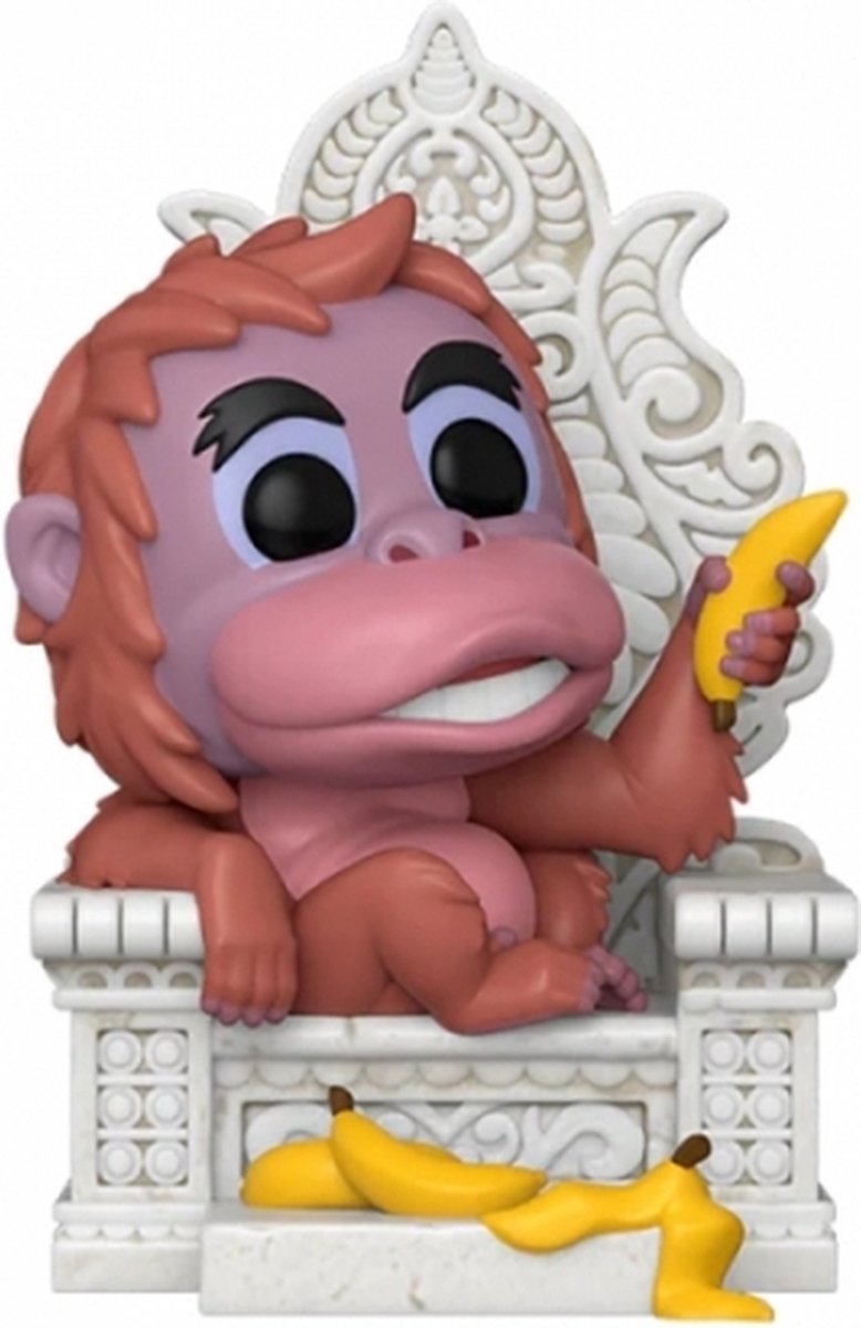 Le Livre de la jungle le roi Louie sur le trône (pop! deluxe) figurine en vinyle 1491 funko pop! multicolore