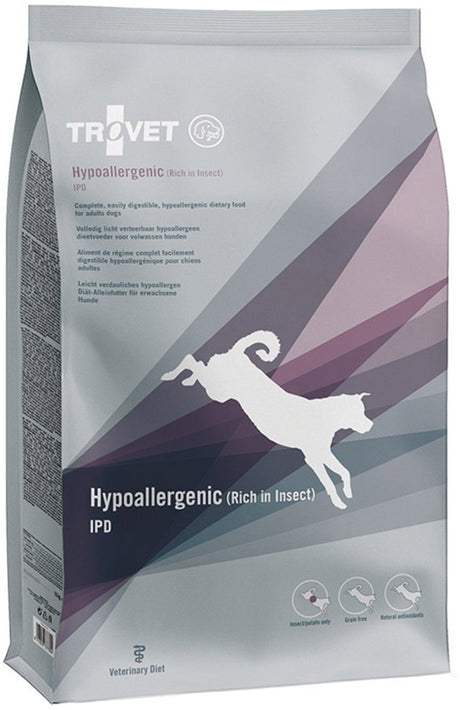 Trovet hypoallergénique ipd (insecte) chien - 3 kg