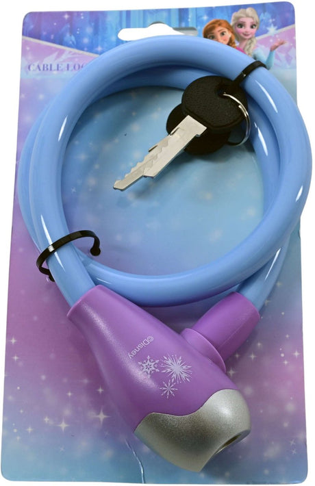 Disney die eiskönigin disney congelé - câble antivol - bleu clair violet