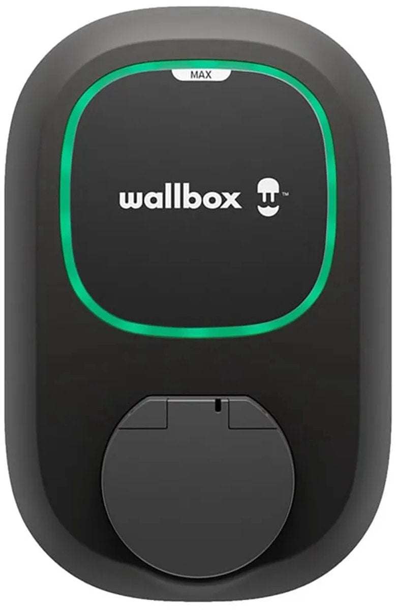 Borne de recharge Wallbox pulsar max 22kw prise type 2 - noir (plp4-w-2-4-9-002)