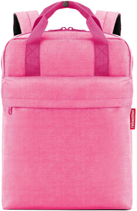 Reisenthel allday backpack m iso cool bag - sac à dos - 15l - twist rose