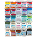 Cernit, contenu peut varier, différentes couleurs, 25x56 gr 1 boîte