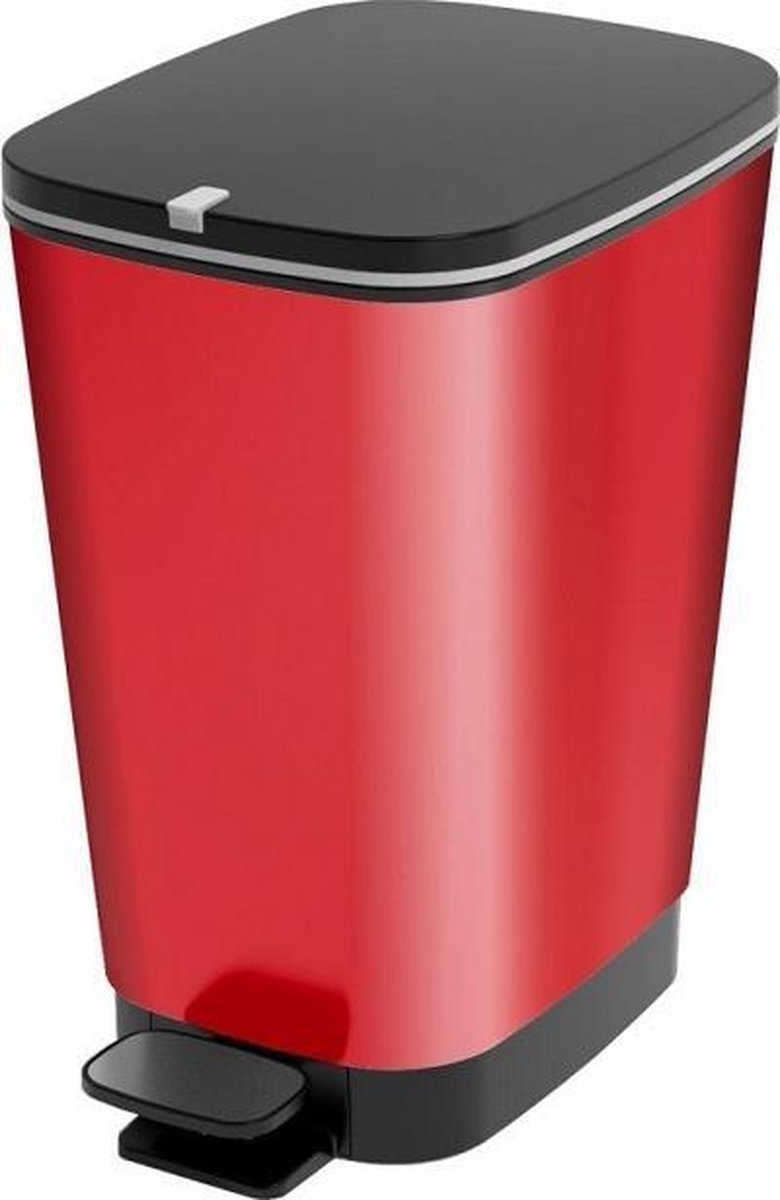 Poubelle Kis chic bin - 30 l - rouge