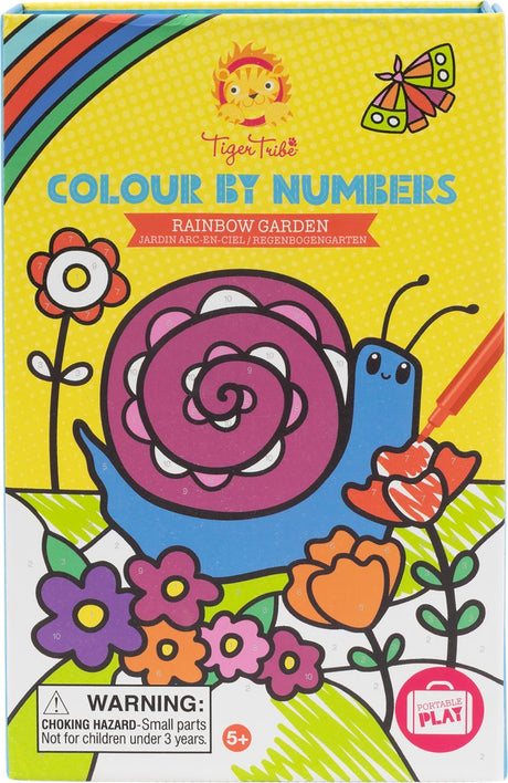 Selecta couleur par numéro - jardin arc-en-ciel