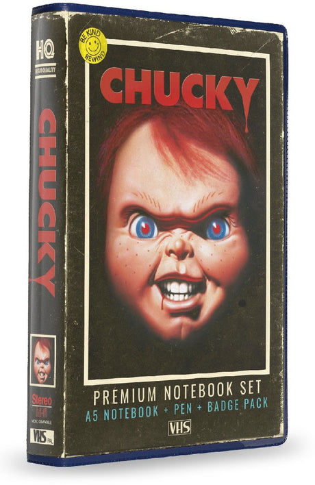 SD Toys Chucky : ensemble de papeterie VHS
