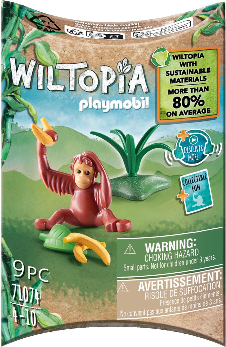 Playmobil Wiltopia bébé orang-outan - 71074