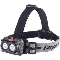 Lampe frontale energizer hardcase pro gris, noir